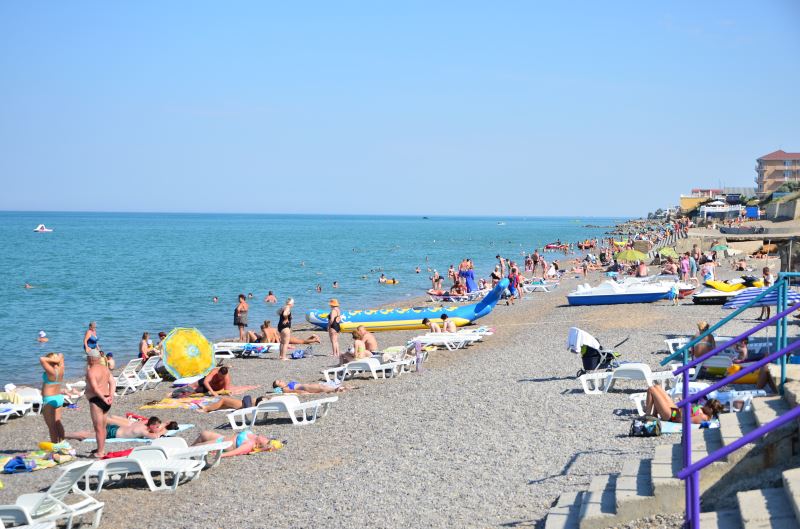 Высокий сезон отдыха в Николаевке