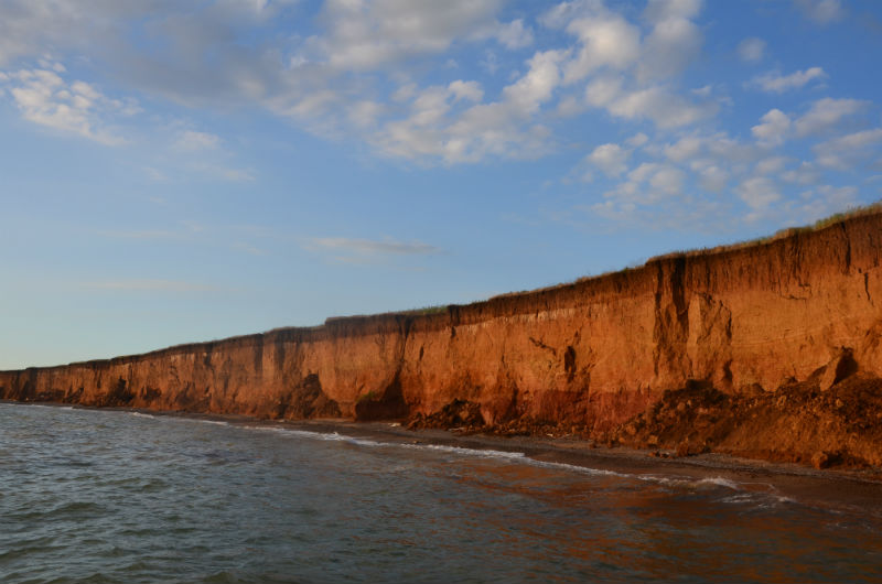Море в поселке Николаевка